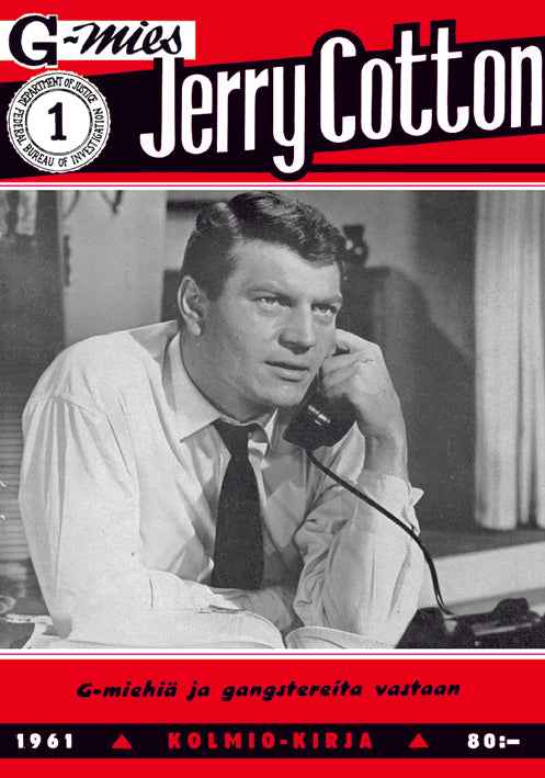Lehti - Jerry Cotton 1/1961 - G-Miehiä ja gangstereita vastaan - Porokoru
