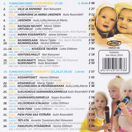 CD - Satuja ja Lastenlauluja - VMCD-66