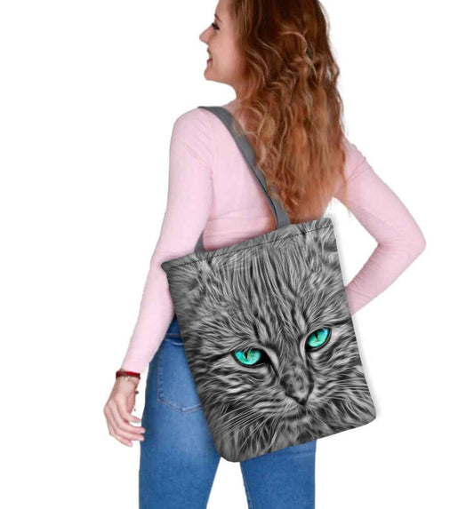 Canvas Cordura Olkalaukku/Ostoskassi - Baltazar Kissalaukku - Sunny Line Bertoni - Porokoru