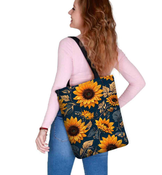 Canvas Cordura Olkalaukku/Ostoskassi - Viviane Kukkalaukku - Sunny Line Bertoni - Porokoru