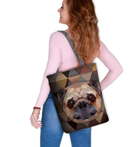Canvas Cordura Olkalaukku/Ostoskassi - Favorit Buldog - Sunny Line Bertoni - Porokoru