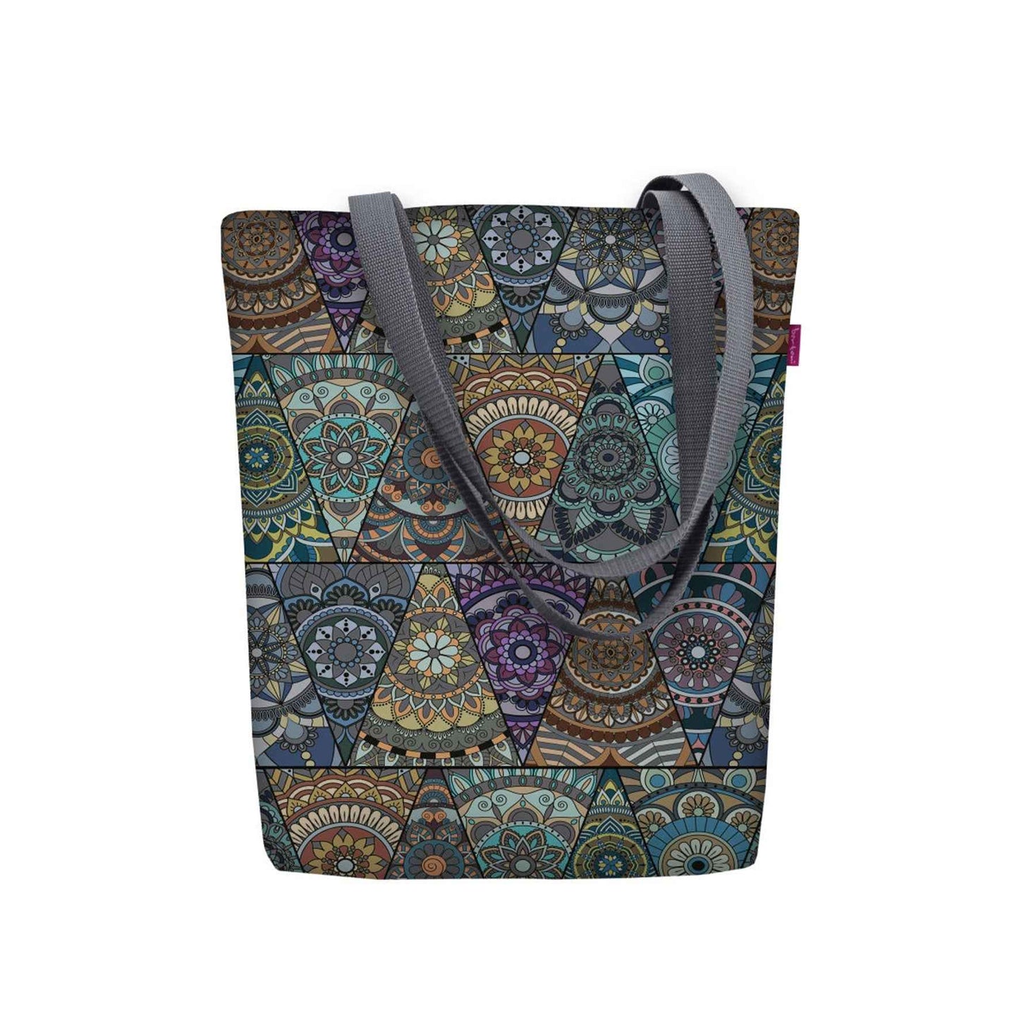 Canvas Cordura Olkalaukku/Ostoskassi - Jasmine Mandala - Sunny Line Bertoni - Porokoru