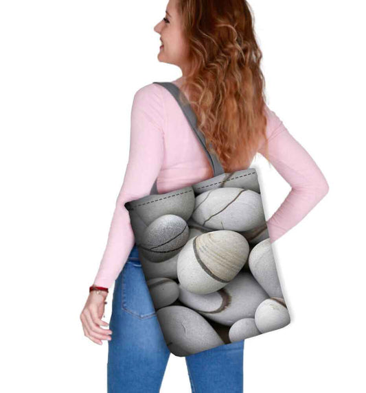 Canvas Cordura Olkalaukku/Ostoskassi - Stones - Sunny Line Bertoni - Porokoru