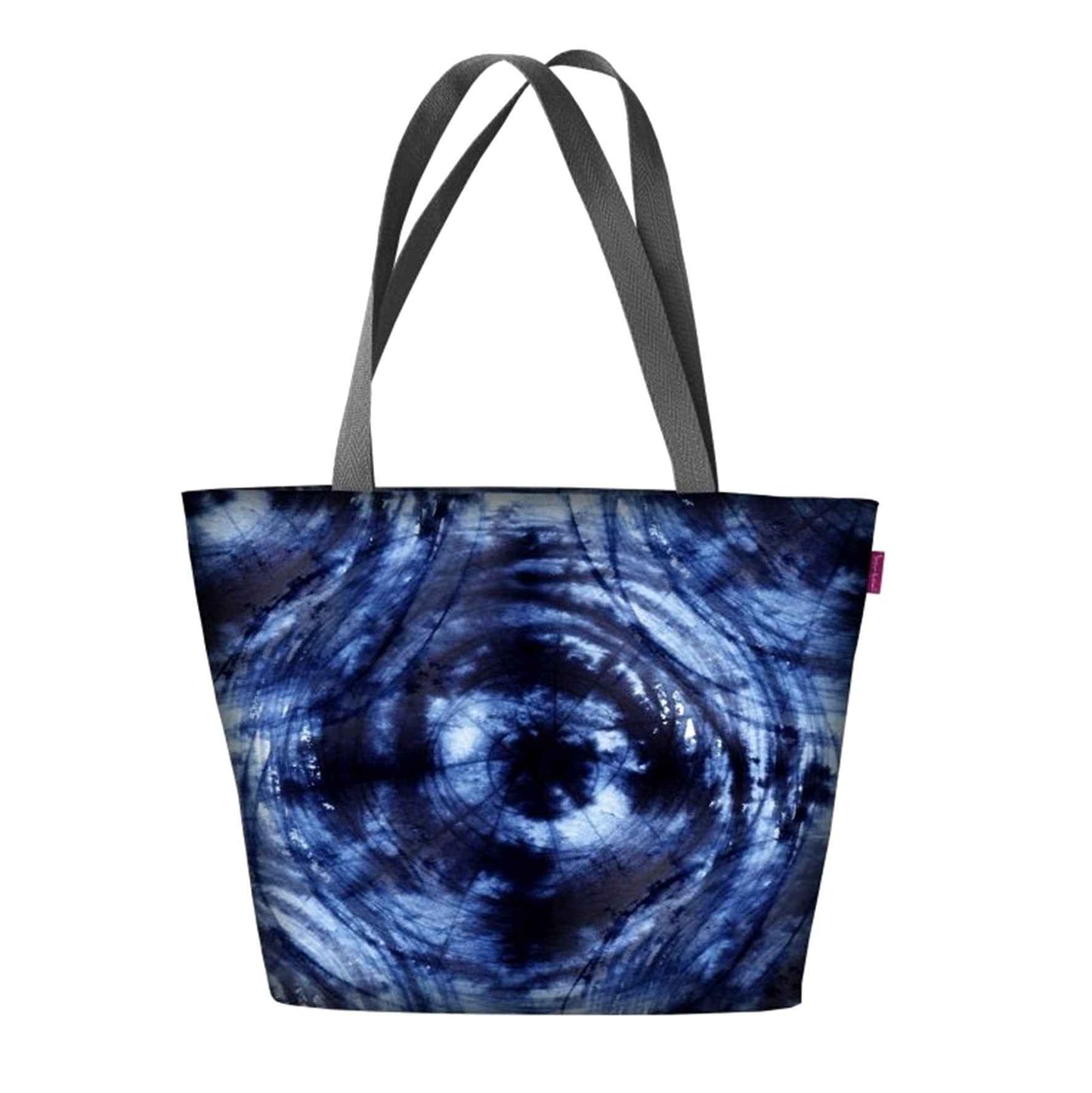 Batik Shoulder Bag In Canvas Holiday Line Bertoni
