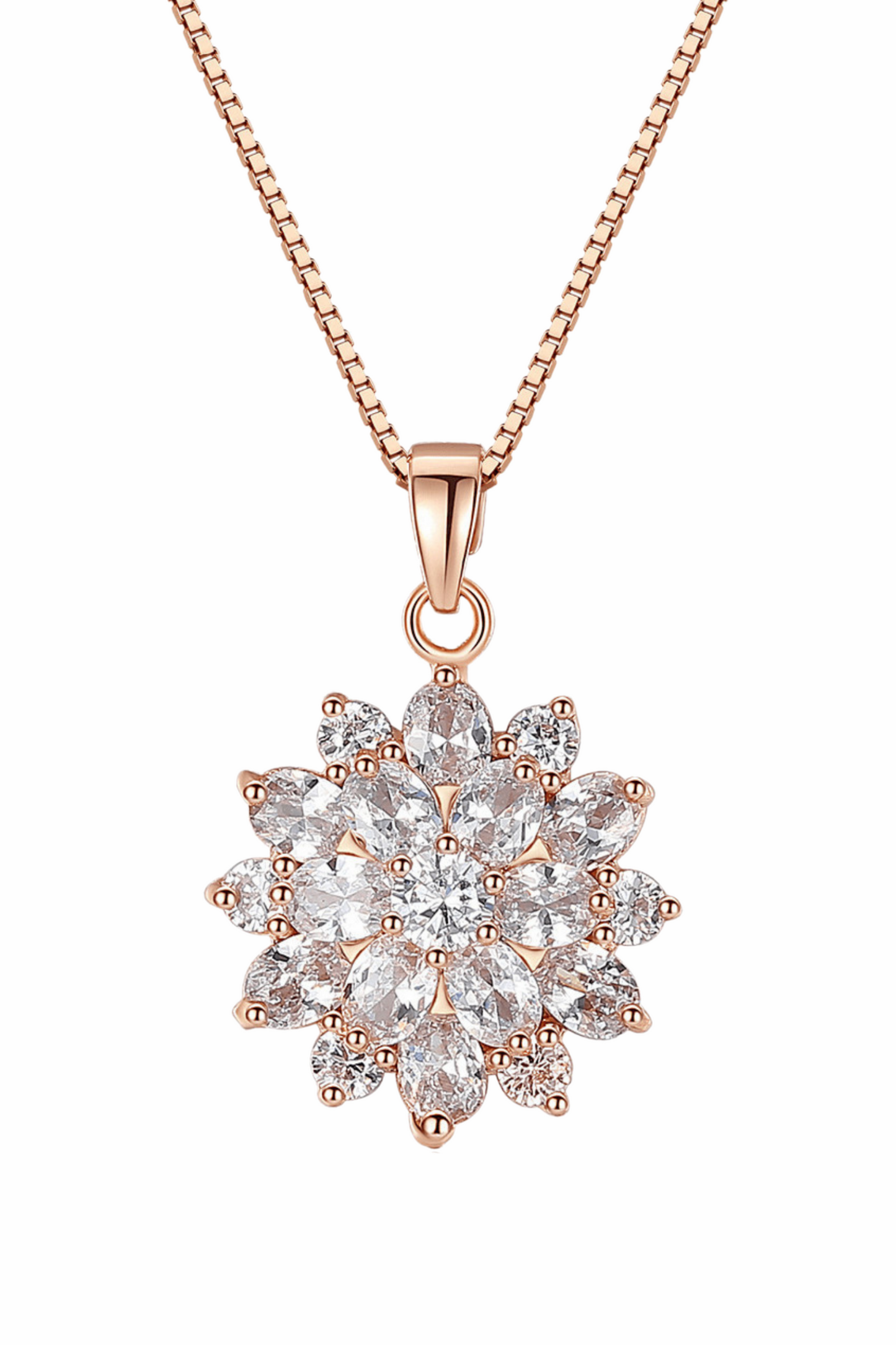 Cubic Zirkonia Auringonkukkariipus 18-K Kullattu - Divine Dulcet - Porokoru