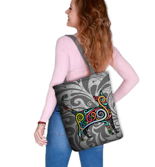 Canvas Cordura Olkalaukku/Ostoskassi - Find Me Kissalaukku - Sunny Line Bertoni - Porokoru
