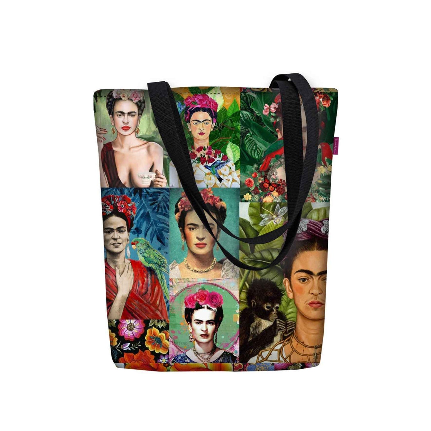 Canvas Cordura Olkalaukku/Ostoskassi - Modern Frida - Sunny Line Bertoni - Porokoru