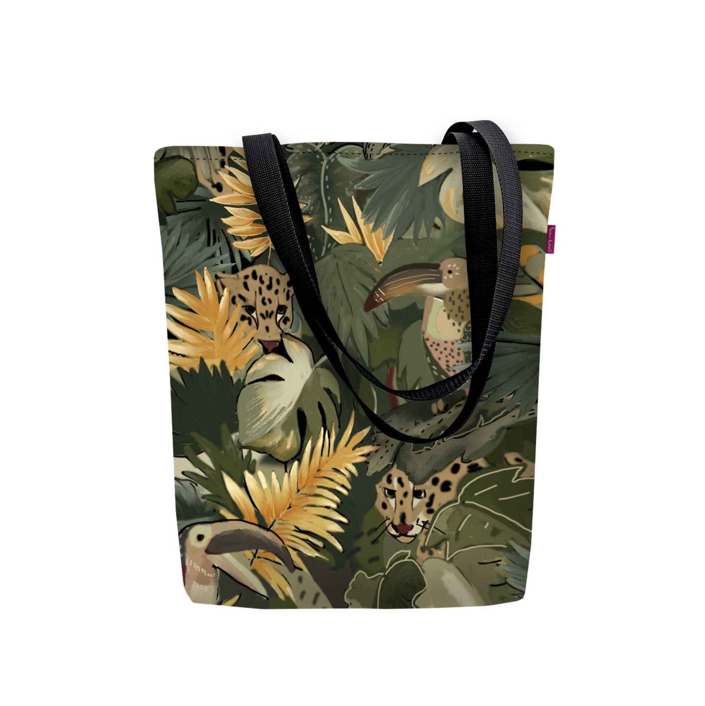 Canvas Cordura Olkalaukku/Ostoskassi - Amazonia Viidakkolaukku - Sunny Line Bertoni - Porokoru