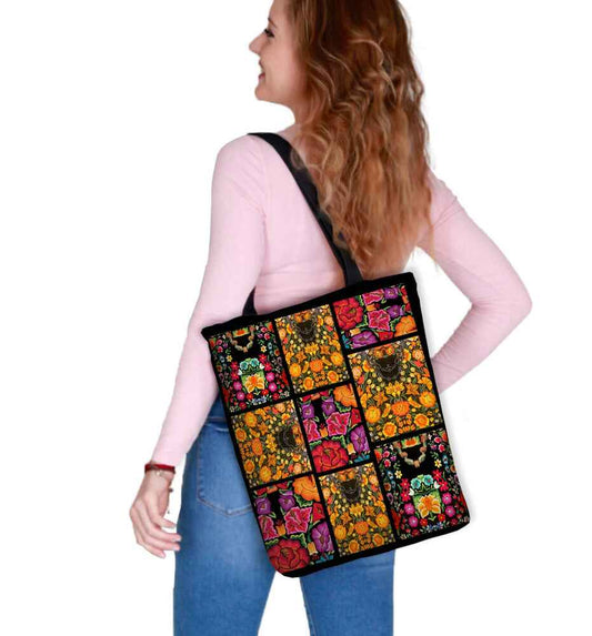 Canvas Cordura Olkalaukku/Ostoskassi - Frida - Sunny Line Bertoni - Porokoru