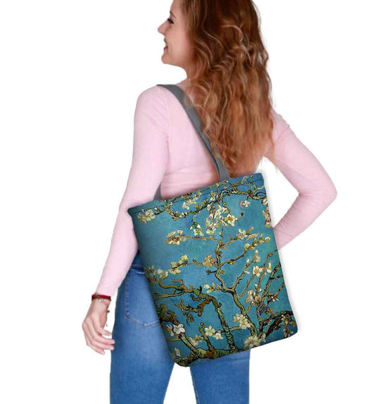 Canvas Cordura Olkalaukku/Ostoskassi - Almond - Sunny Line Bertoni - Porokoru