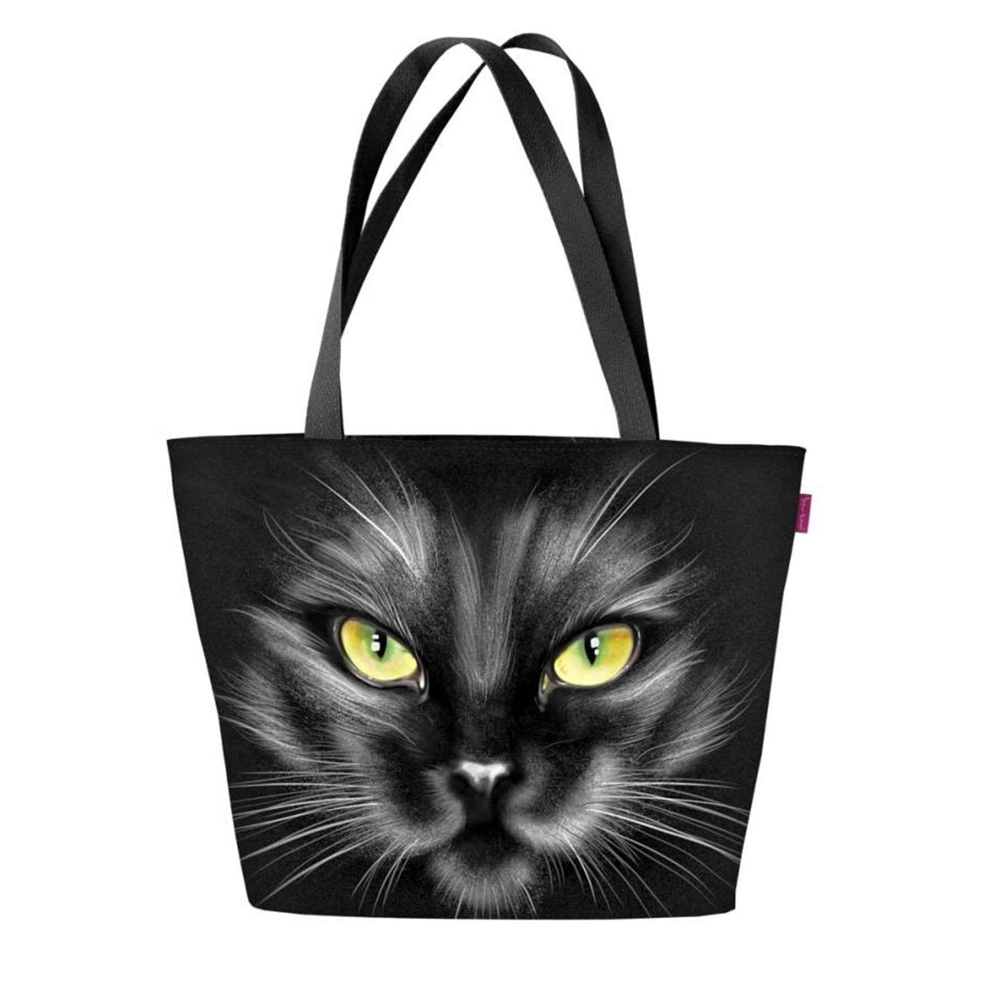 Nero Shoulder Bag In Canvas Holiday Line Bertoni