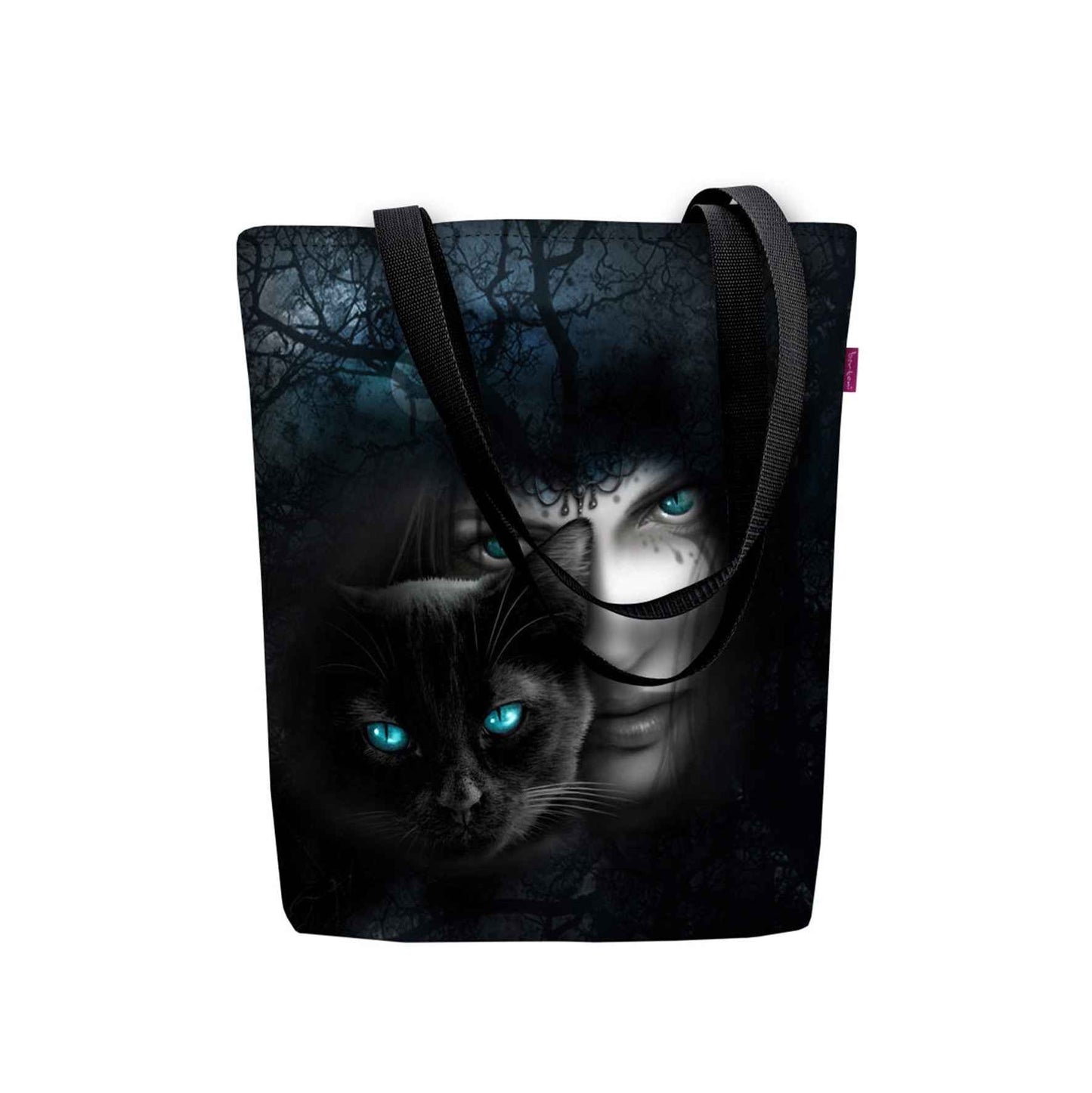 Canvas Cordura Olkalaukku/Ostoskassi - Moonlight Kissalaukku - Sunny Line Bertoni - Porokoru