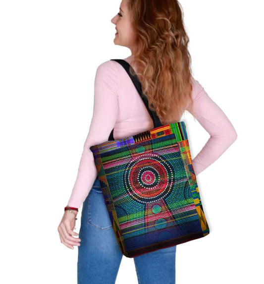 Canvas Cordura Olkalaukku/Ostoskassi - Africa - Sunny Line Bertoni - Porokoru
