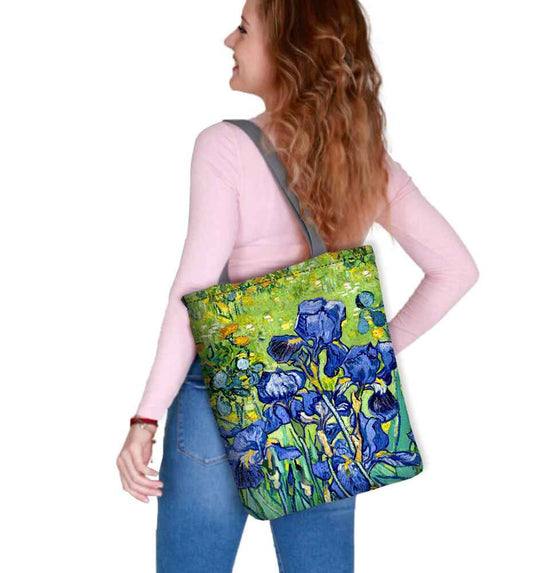 Canvas Cordura Olkalaukku/Ostoskassi - Iris Kukkaketo - Sunny Line Bertoni - Porokoru
