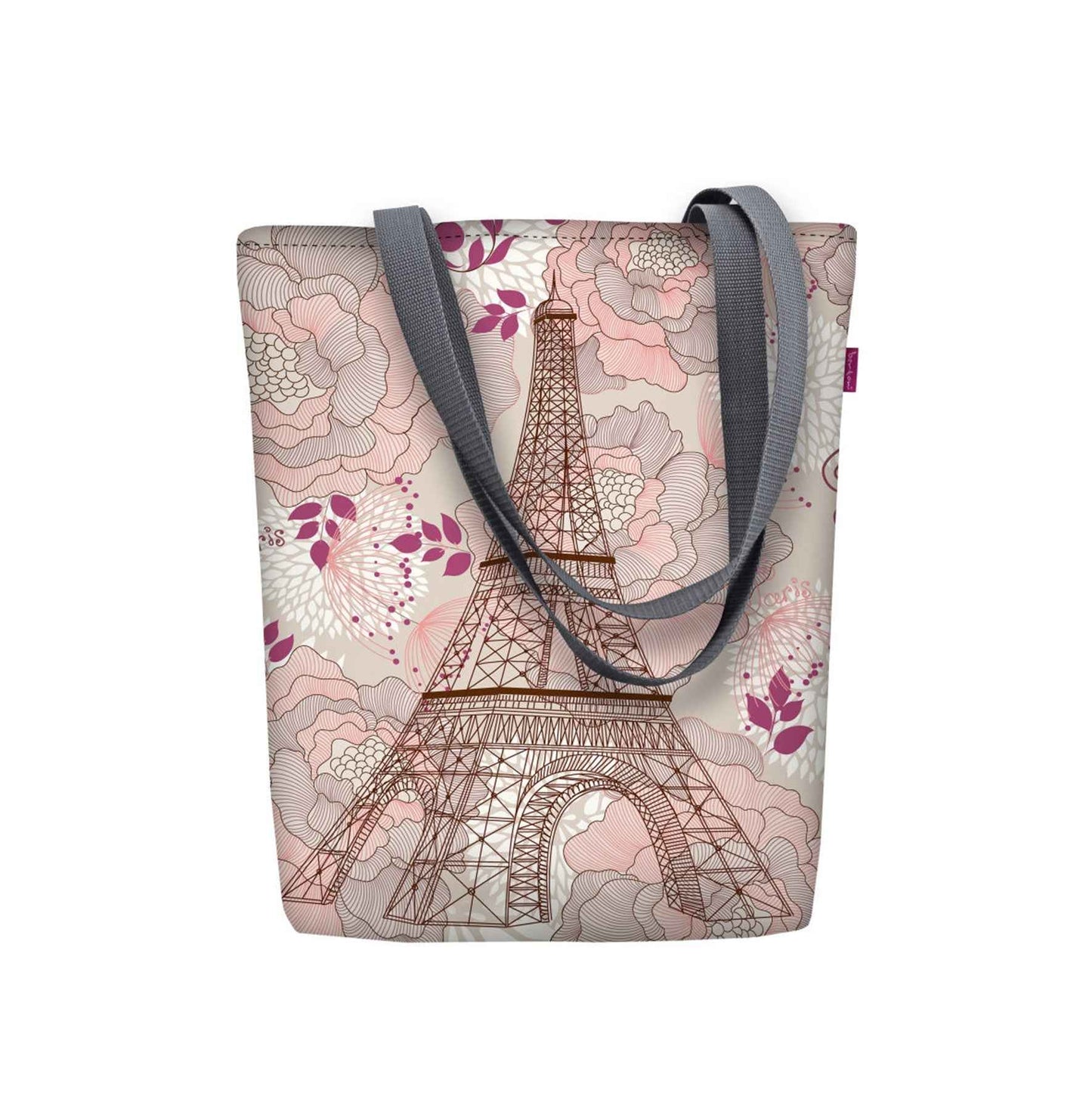 Canvas Cordura Olkalaukku/Ostoskassi - Bonsoir Eiffeltorni - Sunny Line Bertoni - Porokoru