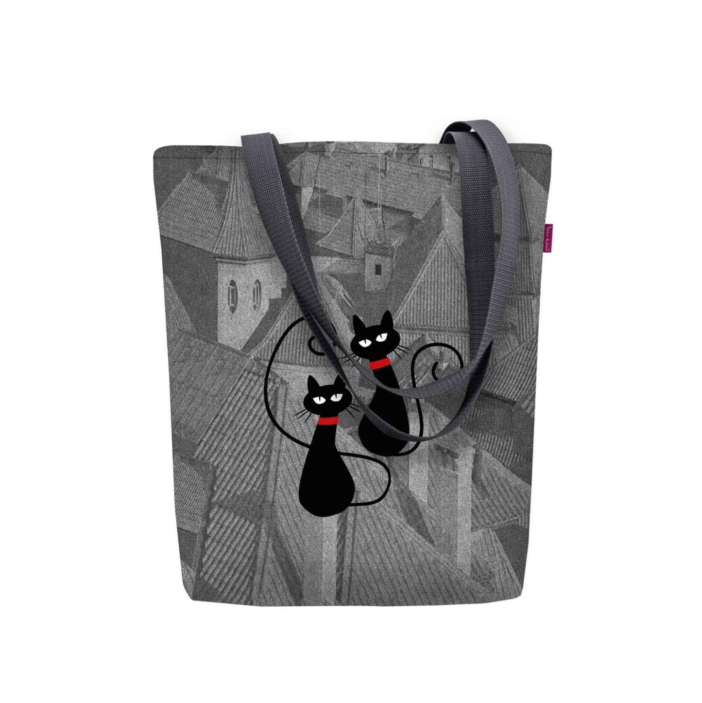 Canvas Cordura Olkalaukku/Ostoskassi - Katy Kissat - Sunny Line Bertoni - Porokoru