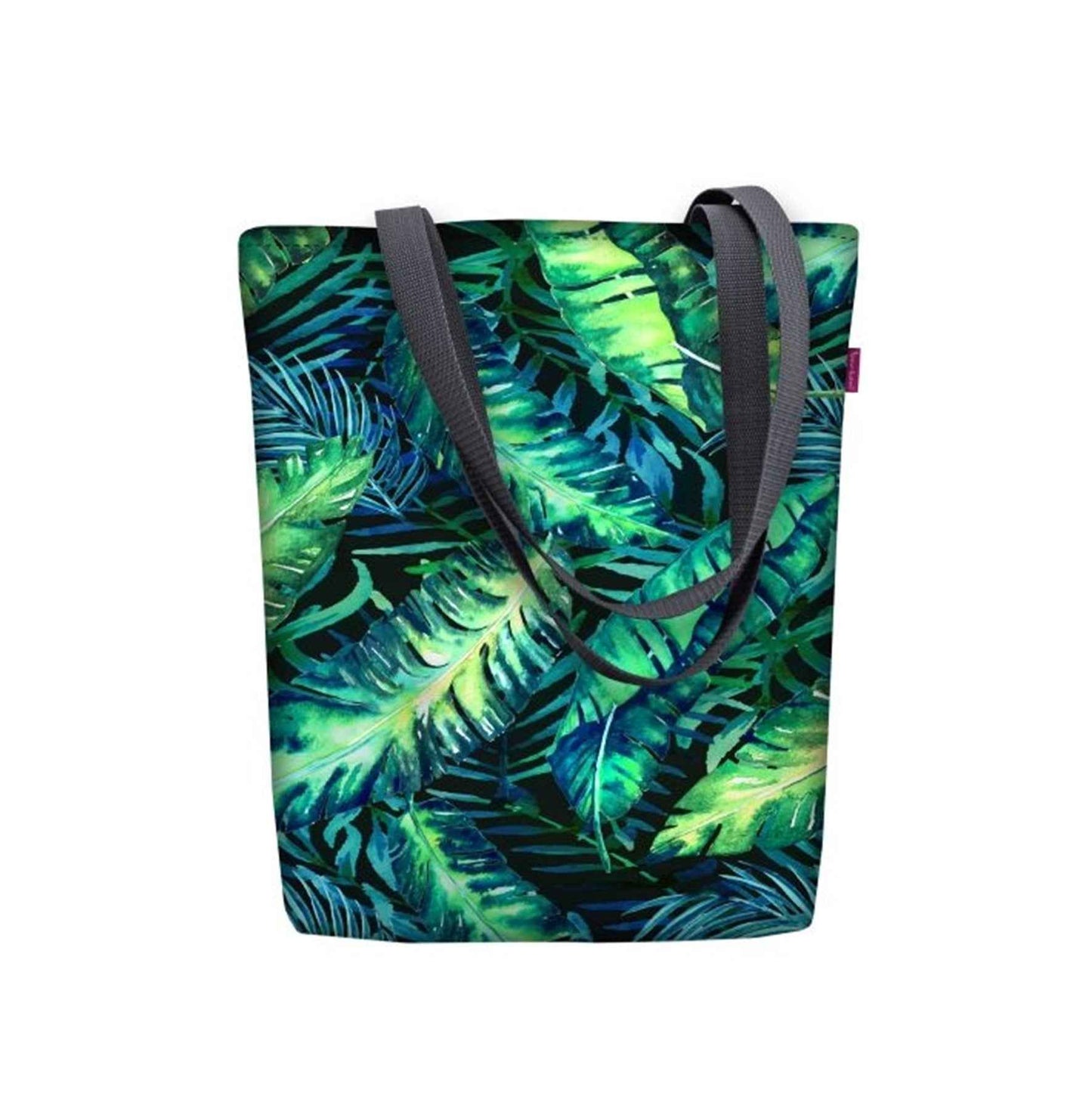 Canvas Cordura Olkalaukku/Ostoskassi - Calipso Lehdet - Sunny Line Bertoni - Porokoru