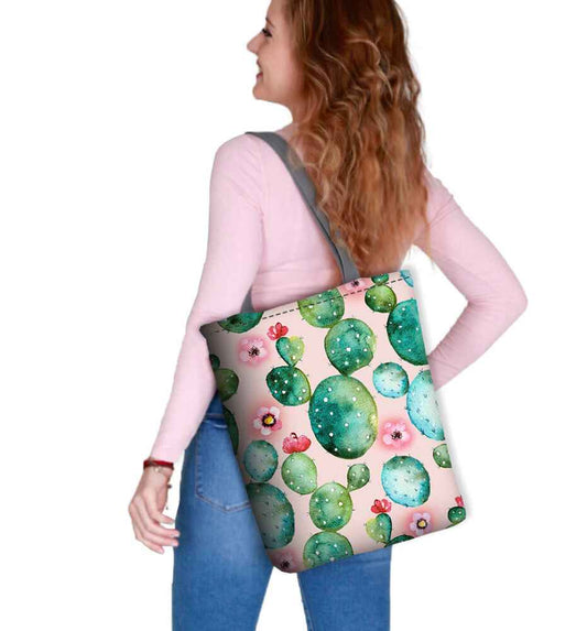 Canvas Cordura Olkalaukku/Ostoskassi - Kaktus - Sunny Line Bertoni - Porokoru
