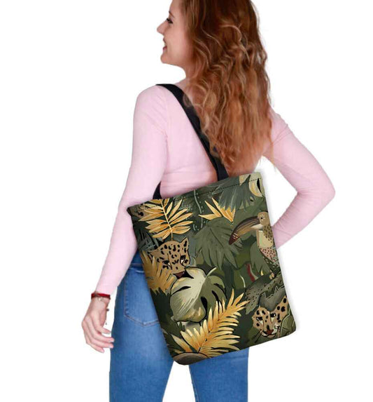 Canvas Cordura Olkalaukku/Ostoskassi - Amazonia Viidakkolaukku - Sunny Line Bertoni - Porokoru