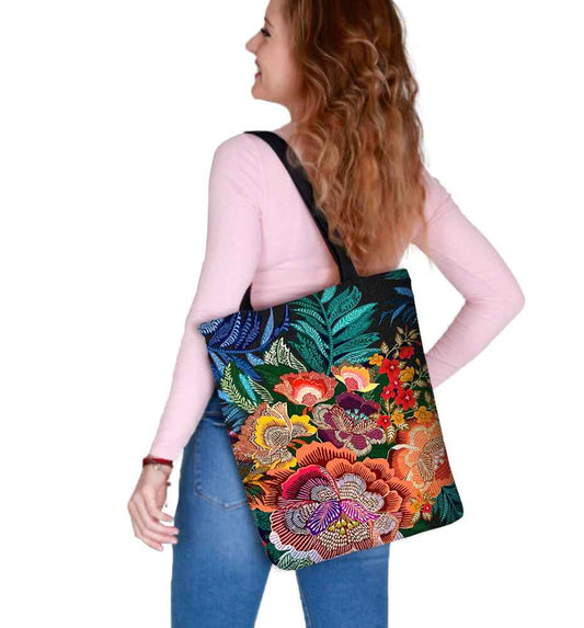 Canvas Cordura Olkalaukku/Ostoskassi - Emma - Sunny Line Bertoni - Porokoru