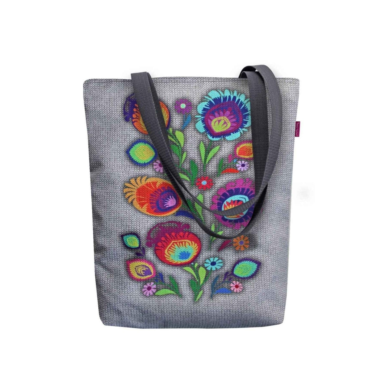 Canvas Cordura Olkalaukku/Ostoskassi - Hanka Kukat - Sunny Line Bertoni - Porokoru