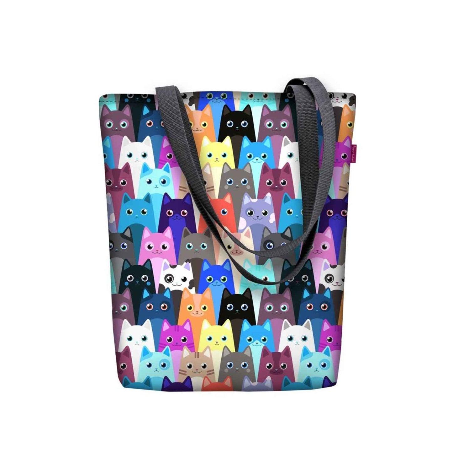 Canvas Cordura Olkalaukku/Ostoskassi - Meow Kisut - Sunny Line Bertoni - Porokoru