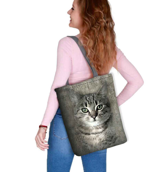 Canvas Cordura Olkalaukku/Ostoskassi - Filon Kissa - Sunny Line Bertoni - Porokoru