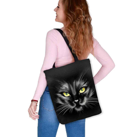Canvas Cordura Olkalaukku/Ostoskassi - Nero Kissalaukku - Sunny Line Bertoni - Porokoru