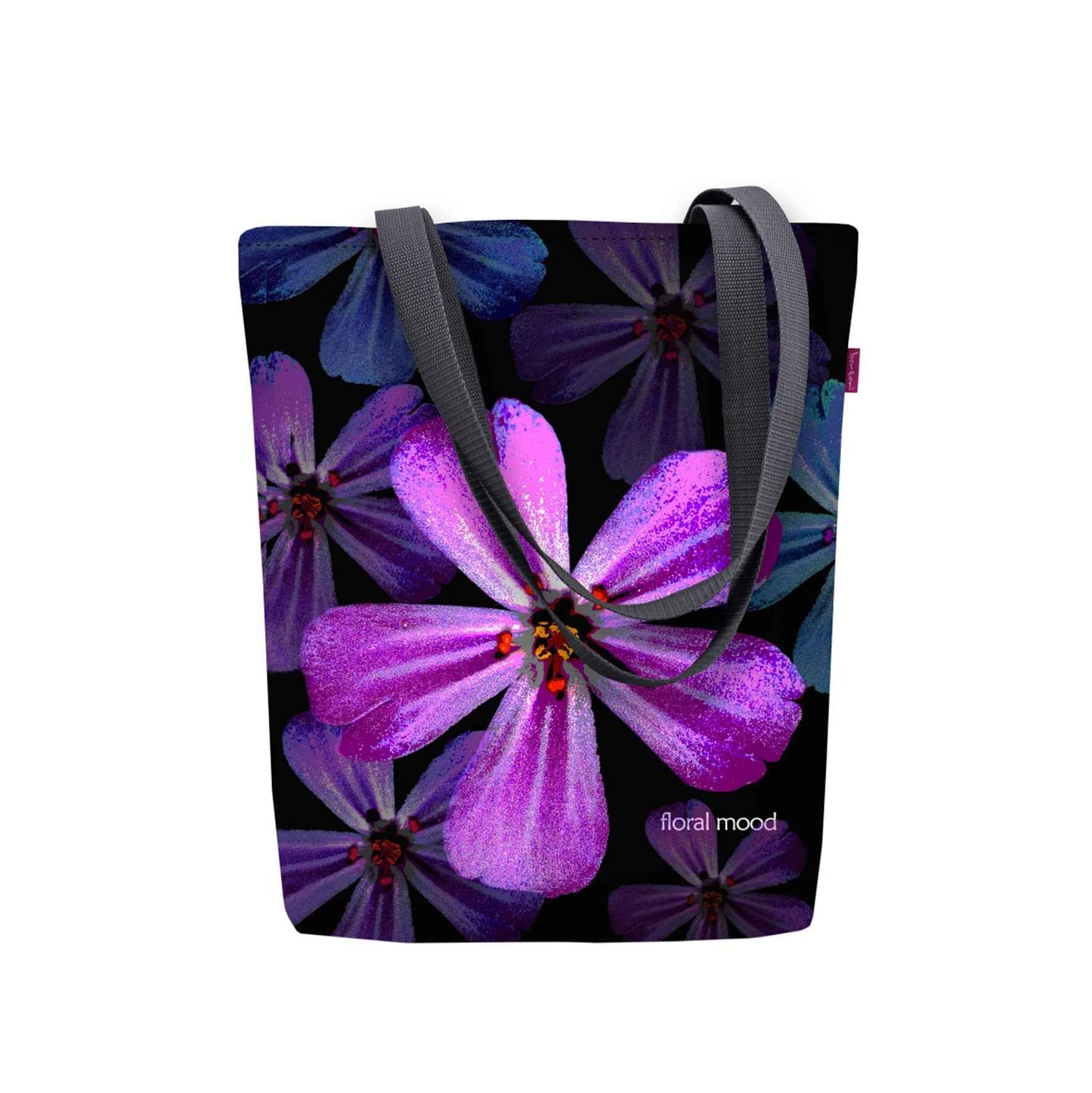 Canvas Cordura Olkalaukku/Ostoskassi - Floral Mood - Sunny Line Bertoni - Porokoru