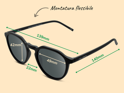 Ekologiset Aurinkolasit Okulars Eco Pacific Black