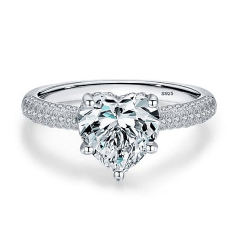 925-Sterling Hopea & 18 Karaatin Valkokultasormus Divine Dulcet