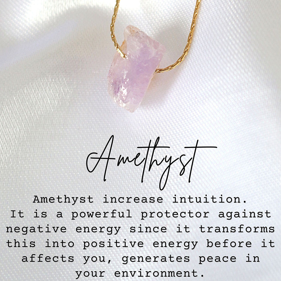 24-Karaatin Kullattu Riipuskaulakoru Aidoilla Luonnonkristalleilla - Divine Dulcet