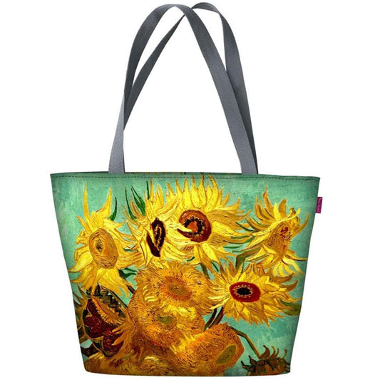 Canvas Cordura Olkalaukku - Auringonkukat - Holiday Line Bertoni