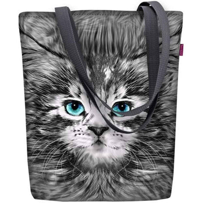 Canvas Cordura Olkalaukku/Ostoskassi - Bazyl Kissa - Sunny Line Bertoni