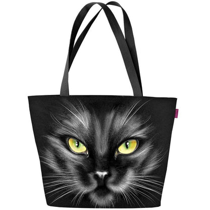 Canvas Cordura Olkalaukku - Nero Kissa - Holiday Line Bertoni