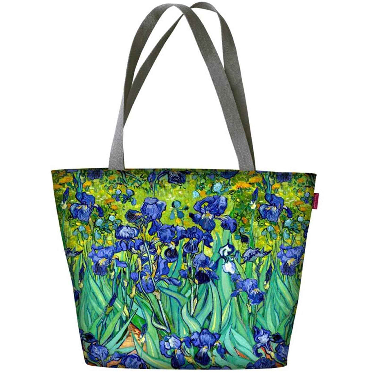 Canvas Cordura Olkalaukku - Iris Kukat - Holiday Line Bertoni