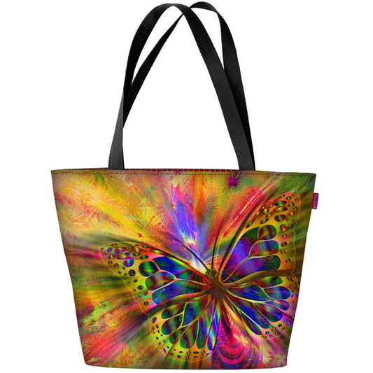 Canvas Cordura Olkalaukku - Perhonen - Holiday Line Bertoni