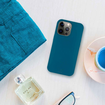 Deep Sea Blue - Biodegradable Phone Case for iPhone - MMore