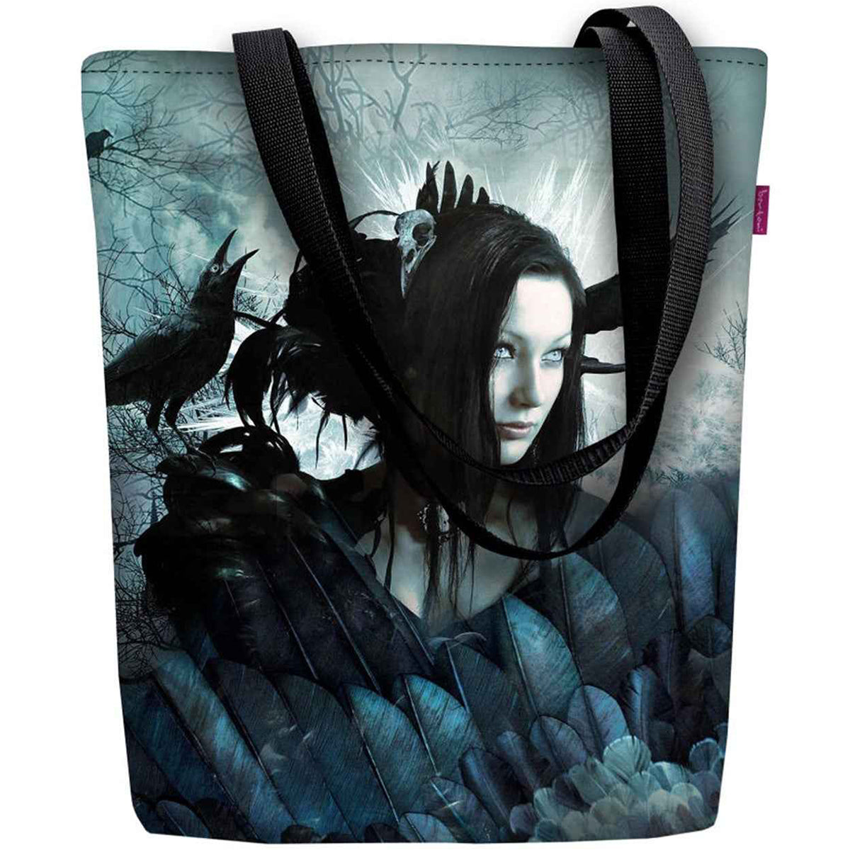 Canvas Cordura Olkalaukku/Ostoskassi - Esmeralda Kukkia - Sunny Line Bertoni