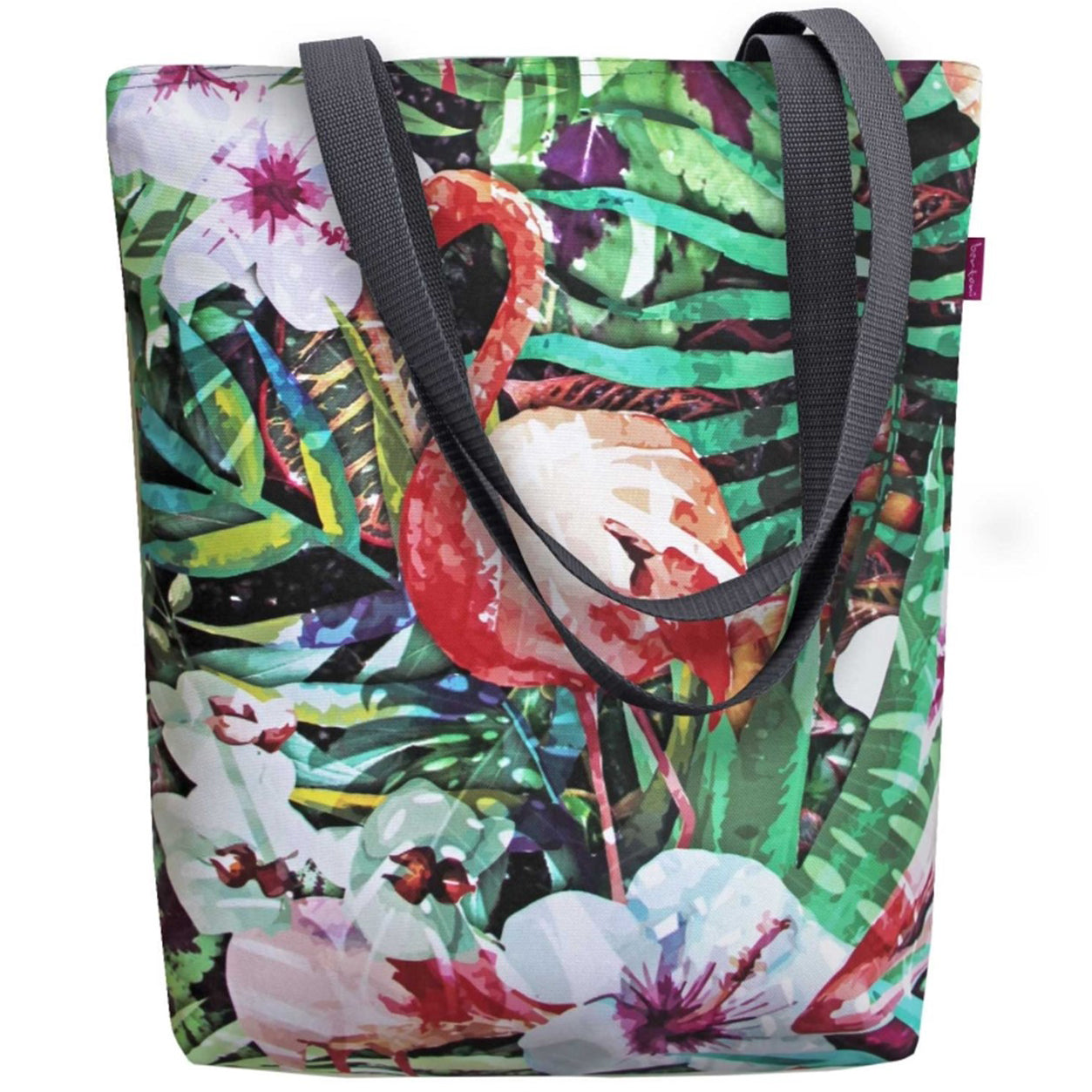 Canvas Cordura Olkalaukku/Ostoskassi - Jungle Sunny Line Bertoni