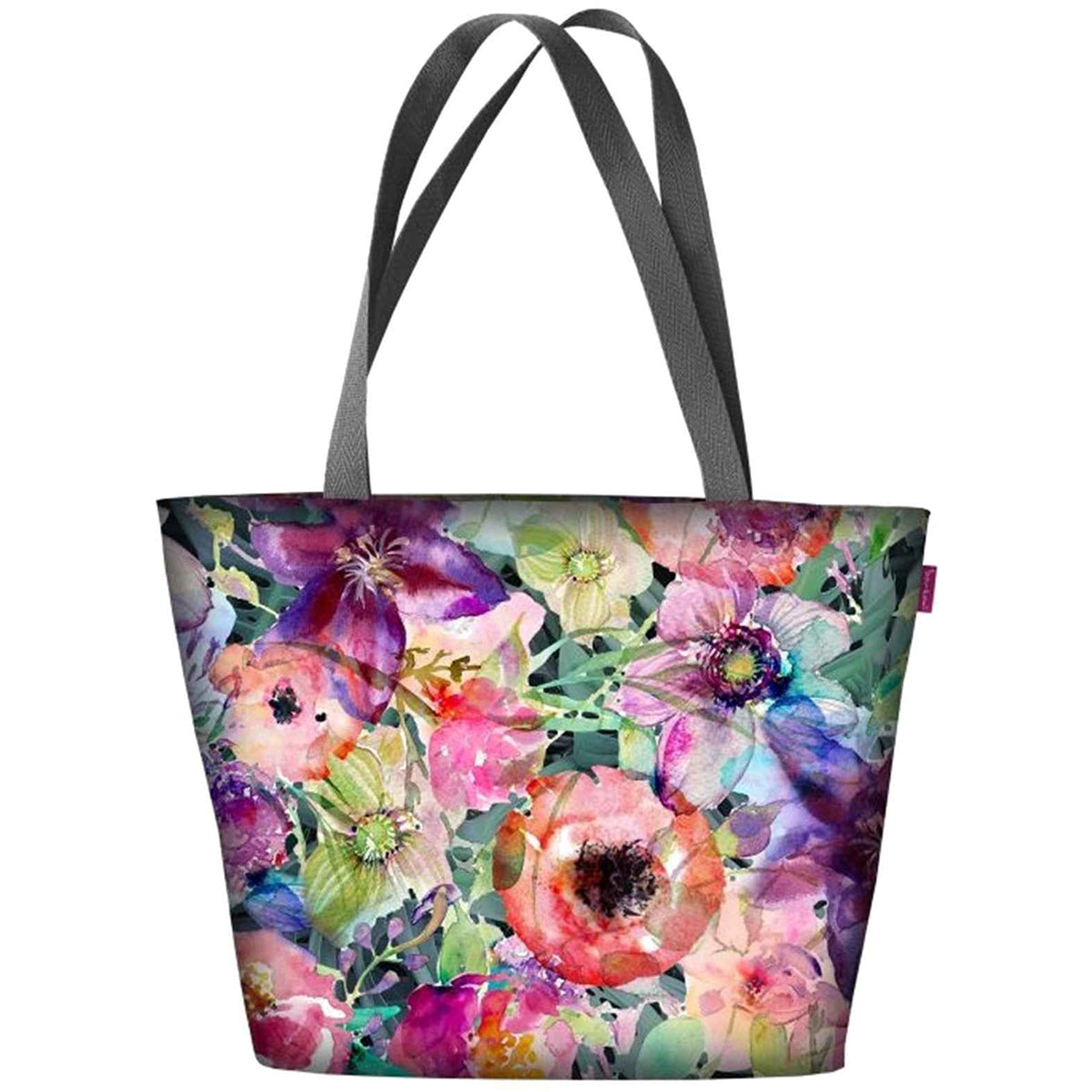 Canvas Cordura Olkalaukku - Flora Kukat - Holiday Line Bertoni