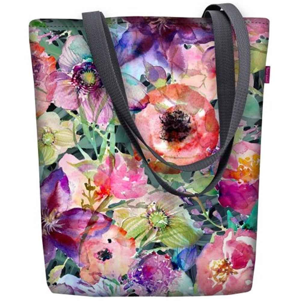 Canvas Cordura Olkalaukku/Ostoskassi - Flora Kukkia - Sunny Line Bertoni