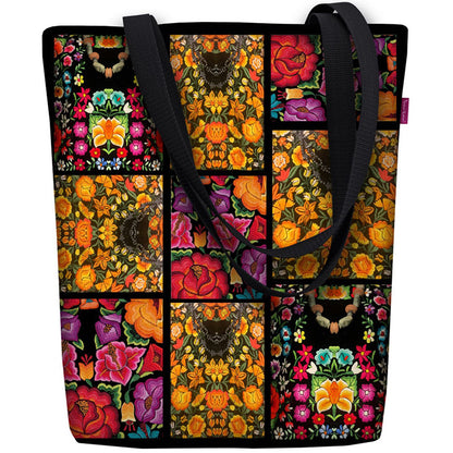 Canvas Cordura Olkalaukku/Ostoskassi - Frida Sunny Line Bertoni