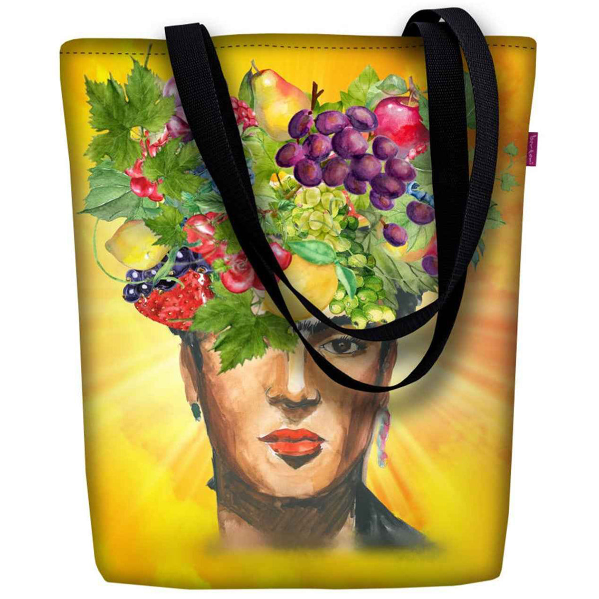 Canvas Cordura Olkalaukku/Ostoskassi - Frutta - Sunny Line Bertoni
