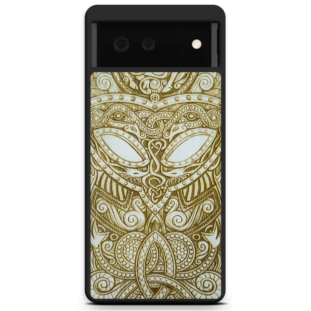 Tulppaanipuinen Puhelimen Suojakuori - Viking MMore - Wood Collection