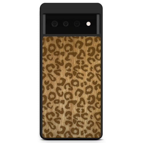 Tanganyika Wood Phone Cover - Cheetah Pattern - Wood Collection