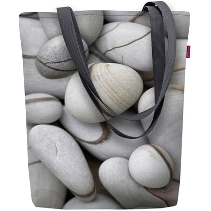 Canvas Cordura Olkalaukku/Ostoskassi - Stones Sunny Line Bertoni