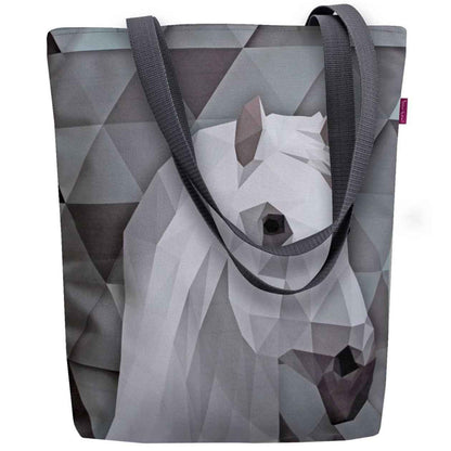 Canvas Cordura Olkalaukku/Ostoskassi - Alabaster - Sunny Line Bertoni