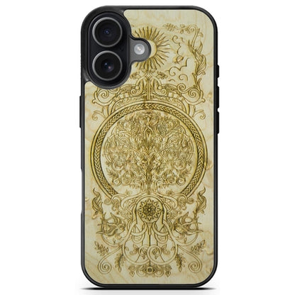 Vaahterapuinen Puhelimen Suojakuori - Tree of Life MMore - Wood Collection