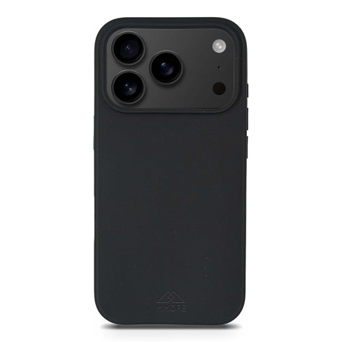 Wheat Seed Biodegradable Phone Case for iPhone - Black